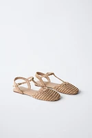 BRAIDED SLINGBACK SHOES