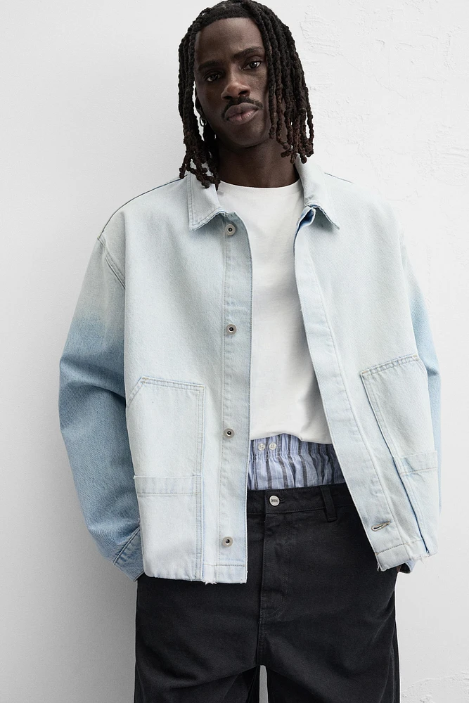 VESTE EN DENIM À POCHES