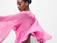BLOUSE VOLANTS