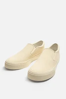 FABRIC LACELESS SNEAKERS
