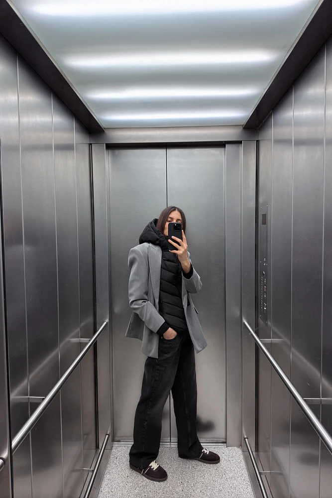 COMBINATION PUFFER JACKET