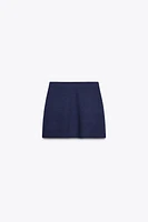 BASIC KNIT MINI SKIRT