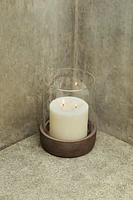 GLASS AND CERAMIC LANTERN