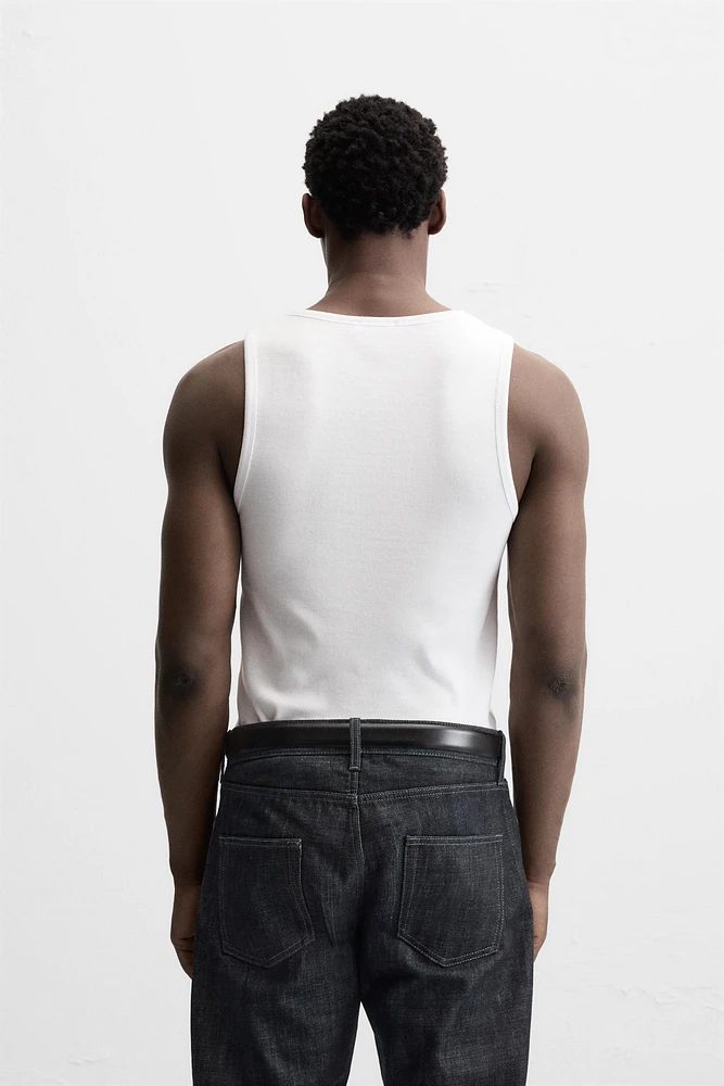 BASIC RIB TANK TOP