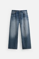FLARE FIT BAGGY JEANS