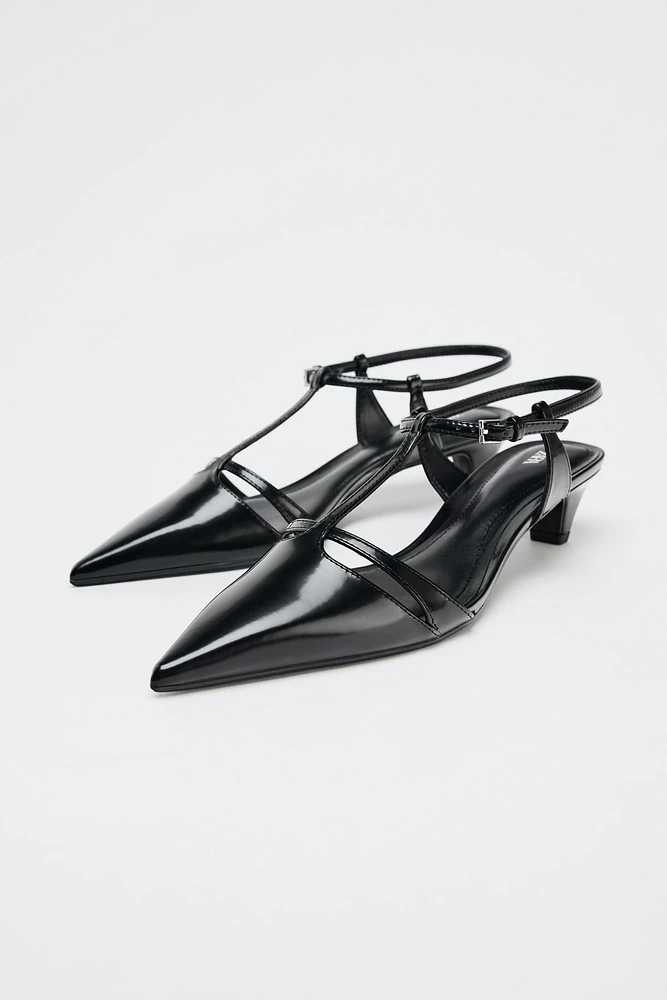 SLINGBACK KITTEN HEELS