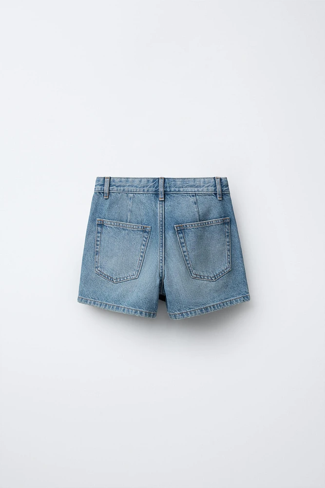 DENIM SKORT