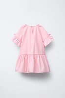 BOW SLEEVE DRESS