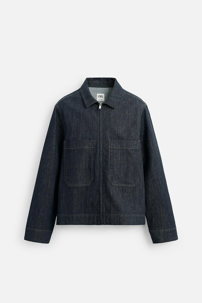 VESTE EN DENIM À POCHES