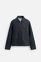 VESTE EN DENIM À POCHES
