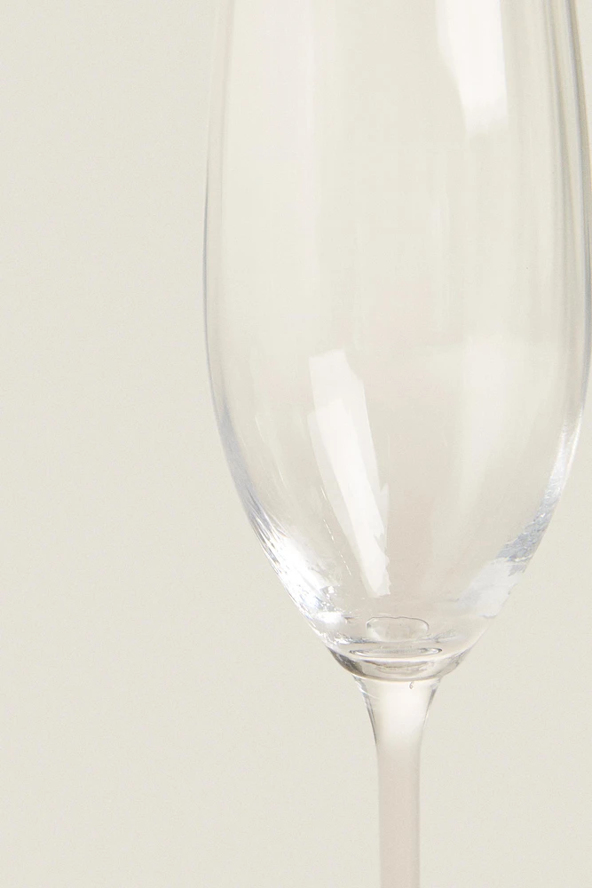 FLÛTE ONDULATIONS VERRE RECYCLABLE