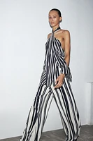 ZW COLLECTION STRIPE HALTER TOP