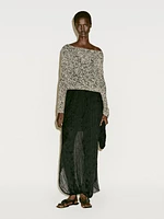 Flecked knit sweater - Limited Edition