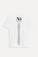 STEVEN MEISEL PHOTO T-SHIRT 50TH ANNIVERSARY