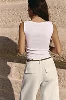RIB T-SHIRT