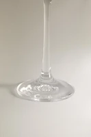 PLAIN BOHEMIA CRYSTAL FLUTE GLASS