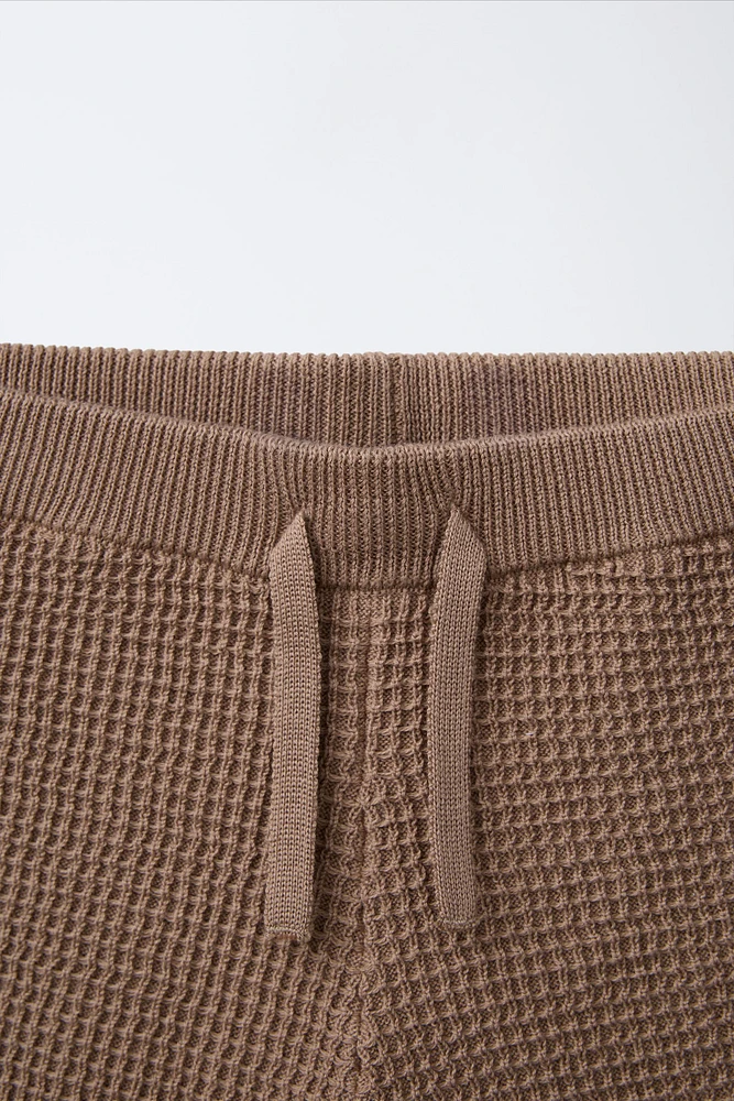 SHORT EN MAILLE