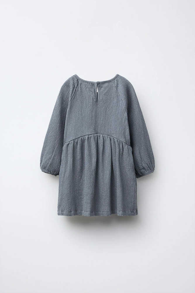 TEXTURED DRESS