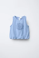 T-SHIRT FLOBO FLEUR BRODÉE