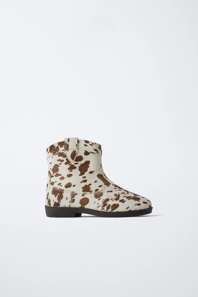 BOTTES COW-BOY EN CUIR