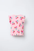T-SHIRT RIB IMPRIMÉ