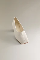 BALLERINES FOURRURE CUIR