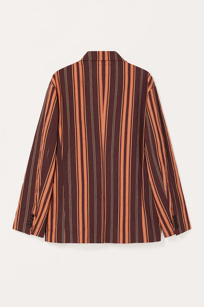 LIMITED EDITION STRIPED SUIT BLAZER