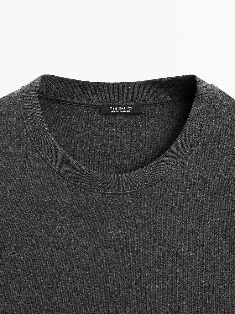 100% cotton short-sleeve T-shirt