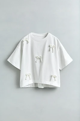 T-SHIRT LACETS LACE