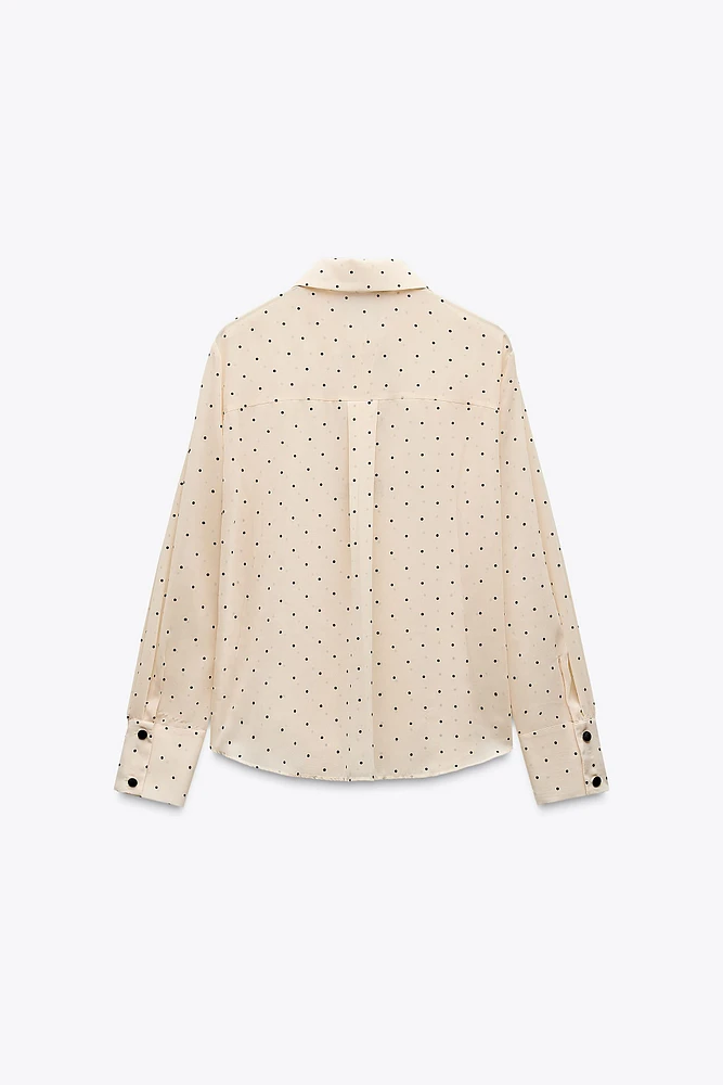 POLKA DOT BOWS SHIRT