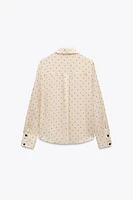 POLKA DOT BOWS SHIRT