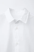 SUPER STRETCH SHIRT WITH REMOVABLE BOW TIE