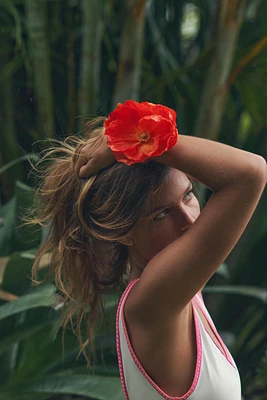 MAXI FLOWER HAIR TIE