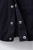 BLOUSON À CAPUCHE AVEC LOGO