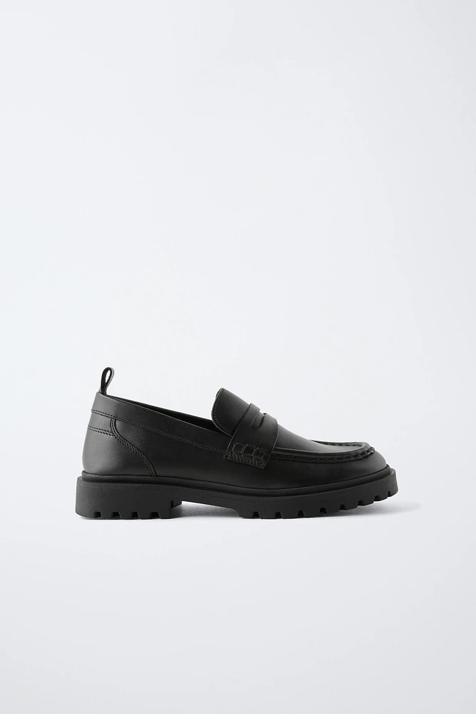 LEATHER SCHOOL SHOES