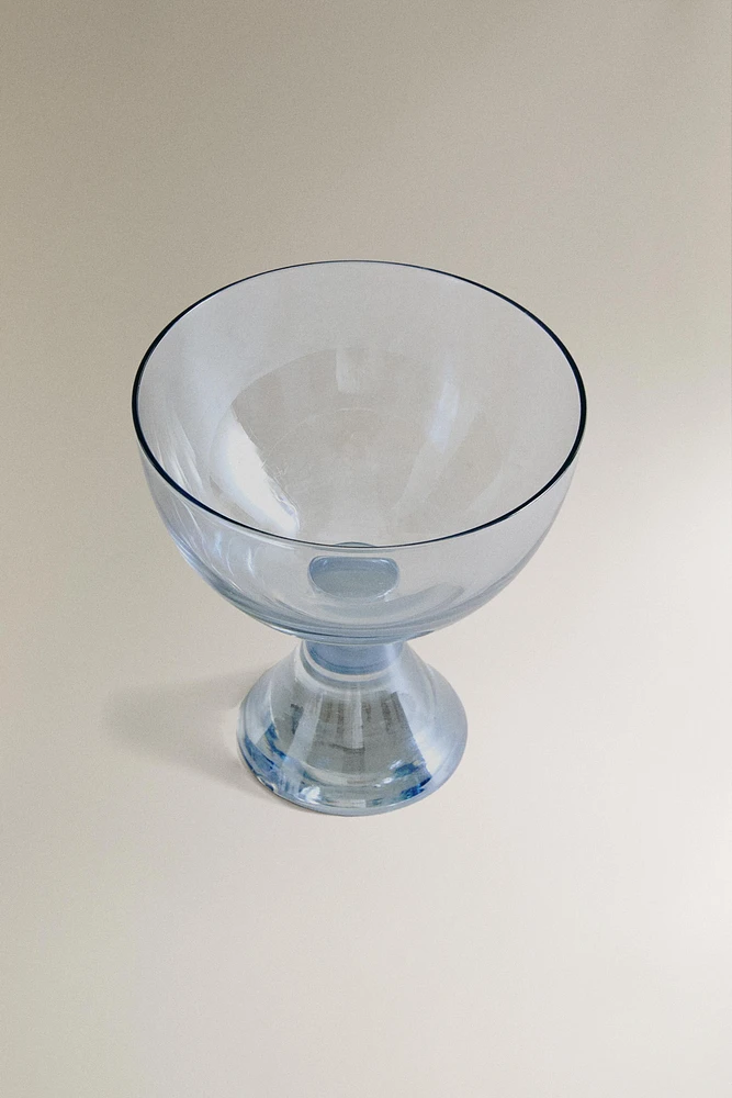 COUPE À GLACE VERRE RECYCLABLE COLORÉ