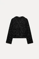 VESTE TEXTURÉE À POCHES