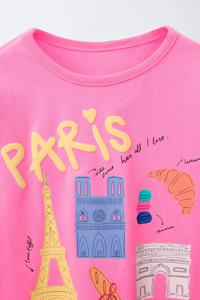 CITIES PRINT T-SHIRT