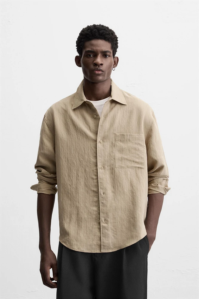 CHEMISE FLUIDE À POCHE