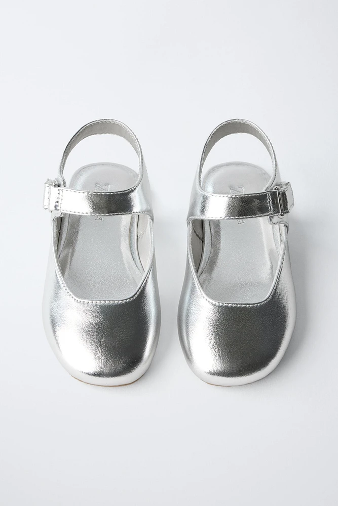 BALLERINES À BRIDES ARRIÈRE