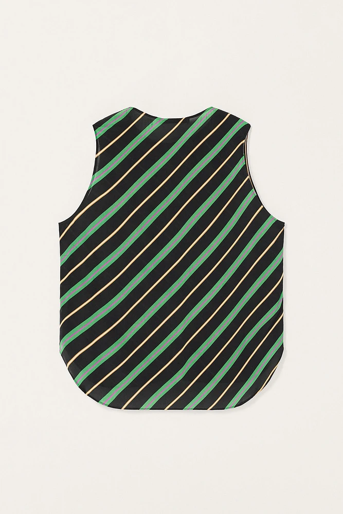 LIMITED EDITION STRIPED TANK SHIRT