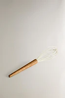 SILICONE AND WOOD WHISK