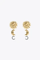 SUN AND MOON EARRINGS