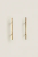 LOT BOUTONS DE PORTE MÉTALLISÉS DORÉS (LOT 2)