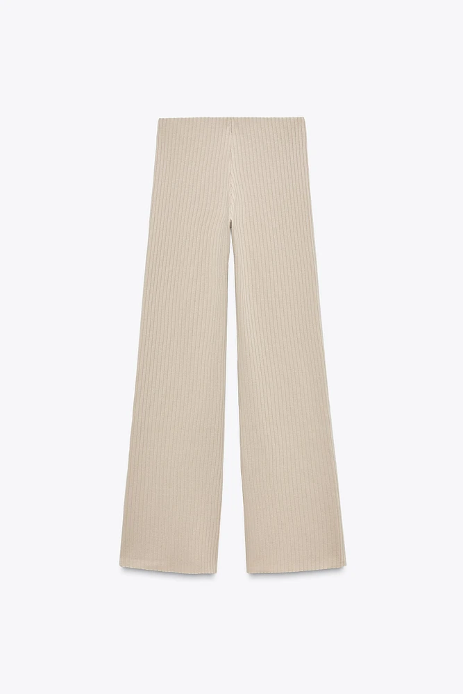 RIBBED PANTS