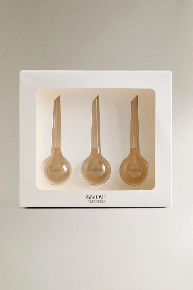 LOT BULLES D’ARROSAGE AUTOMATIQUE BOROSILICATE (LOT DE 3)