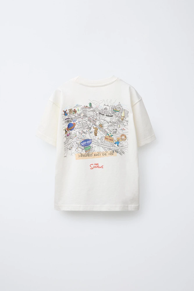 THE SIMPSONS ™ MATT GROENING PRINT T-SHIRT