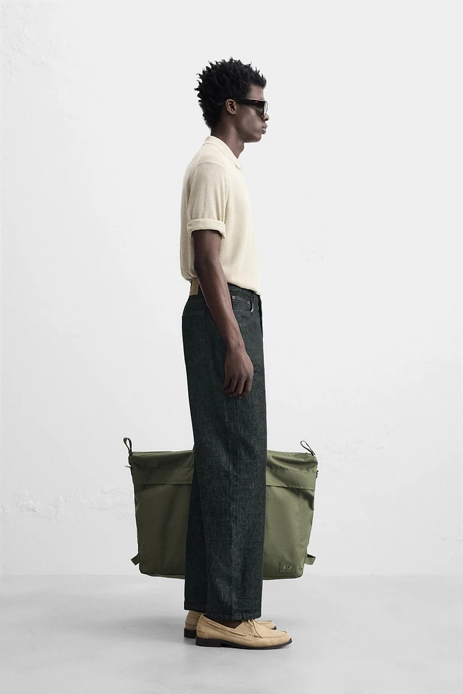 COTTON-HEMP STRAIGHT FIT JEANS