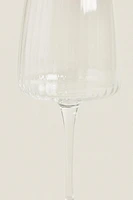 VERRE À VIN RECYCLABLE LIGNES