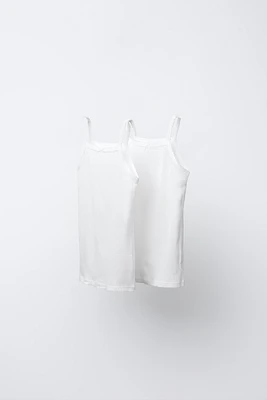 AGES 6-14/ TWO-PACK OF TANK TOPS